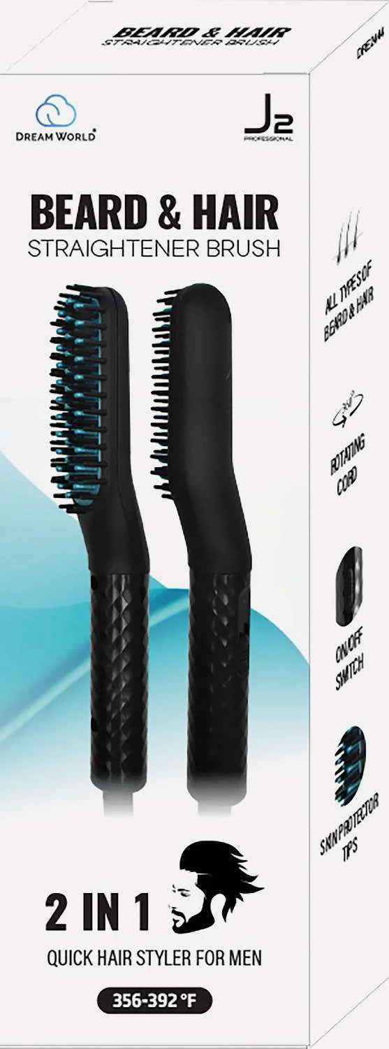 J2 H/T STRAIGHTENER BRUSH BEARD AND HAIR