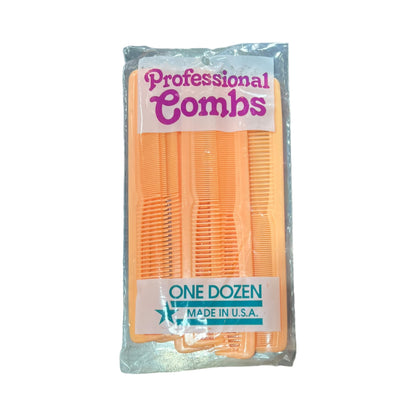 7" Styling Comb w/Inch Marks (Bag of 12 combs)