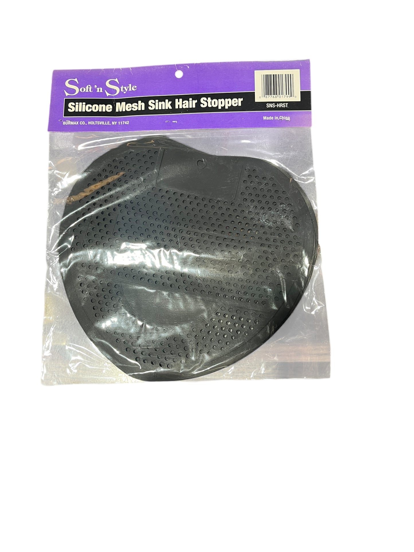 Soft’n Style Silicone Mesh Sink Hair Stopper