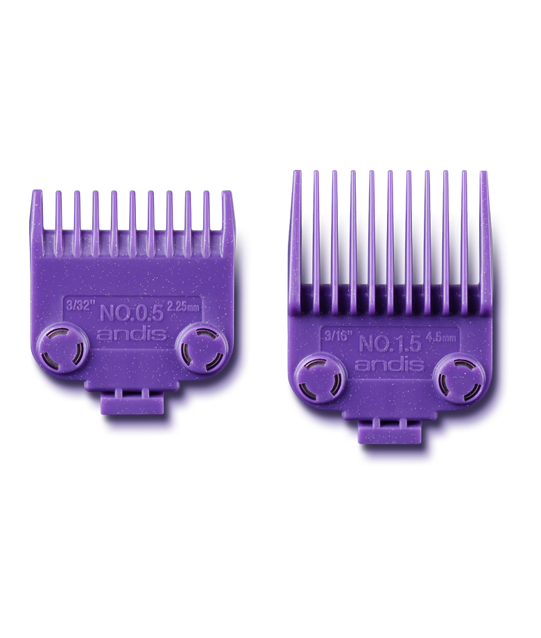 Andis Master® Magnetic Comb Set — Dual Pack 0.5 & 1.5