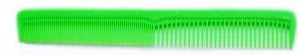 7" Styling Comb w/Inch Marks single