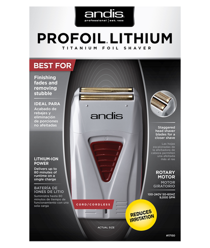 Andis ProFoil® Lithium Titanium Foil Shaver
