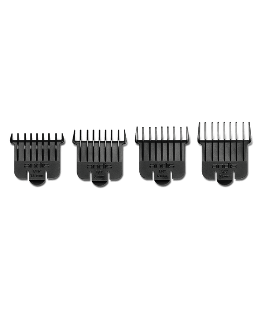 Andis Snap-On Blade Attachment Combs 4-Comb Set (T-out liner)