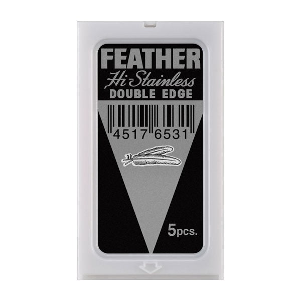 Feather Hi Stainless Double Edge Blades