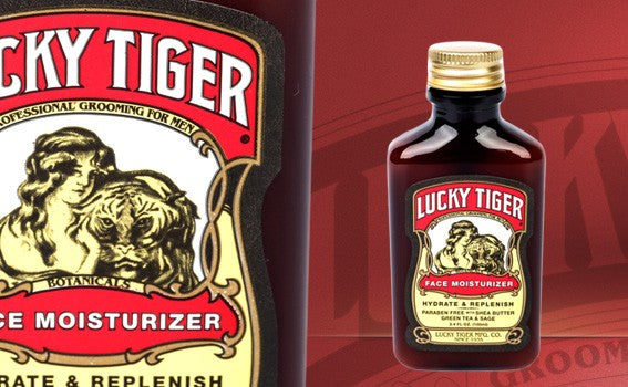 Lucky Tiger Premium Moisturizer 3.5 oz.