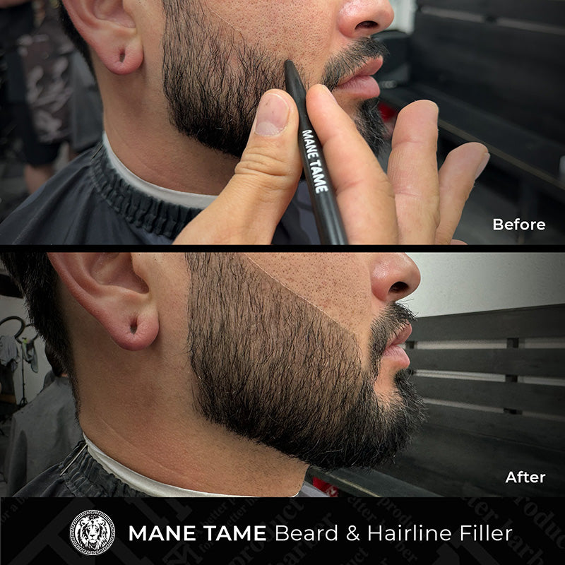 MANE TAME RETRACTABLE BEARD PENCIL BLACK