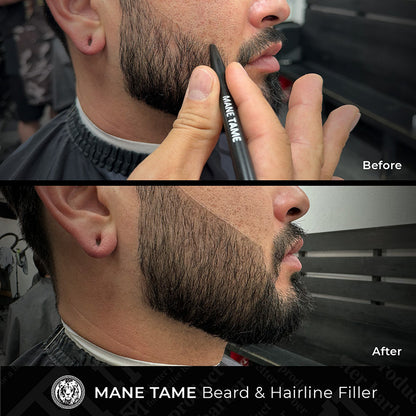 MANE TAME RETRACTABLE BEARD PENCIL BLACK