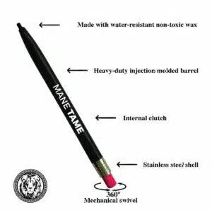 MANE TAME RETRACTABLE BEARD PENCIL BLACK