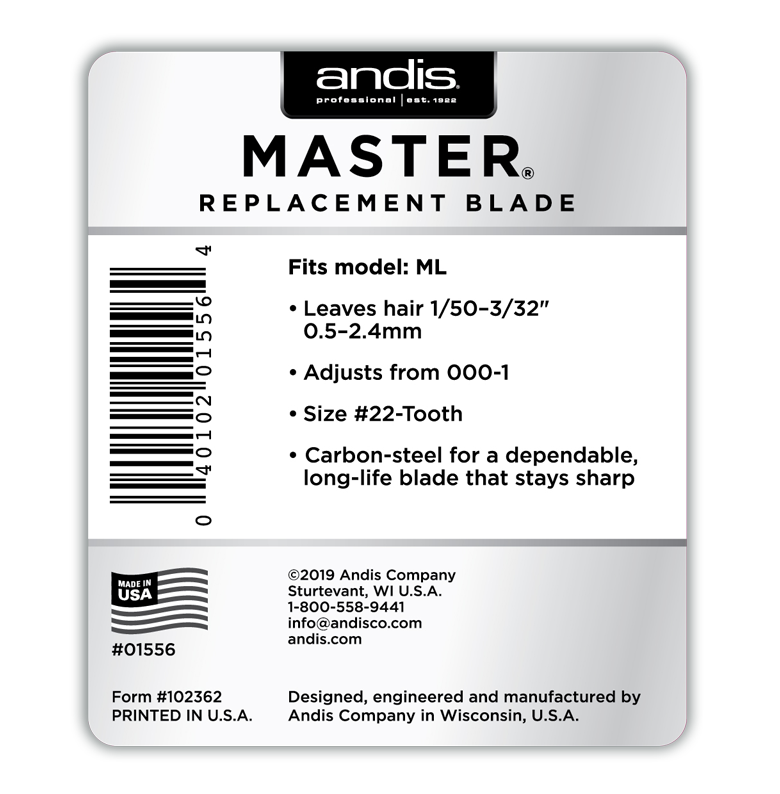 Andis Master® Replacement Blade
