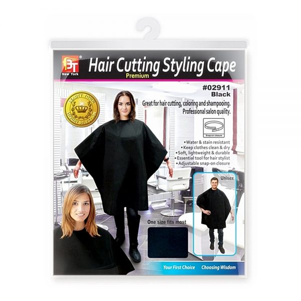 Luxury Hair Cutting Styling Cape Snap-On