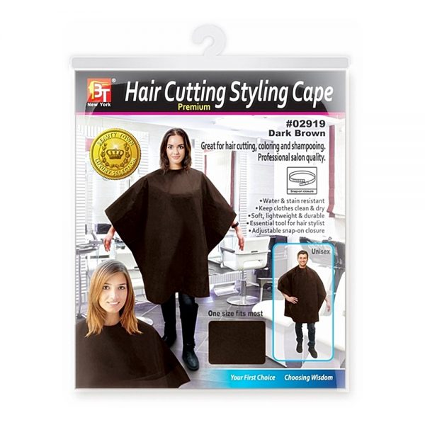 Luxury Hair Cutting Styling Cape Snap-On