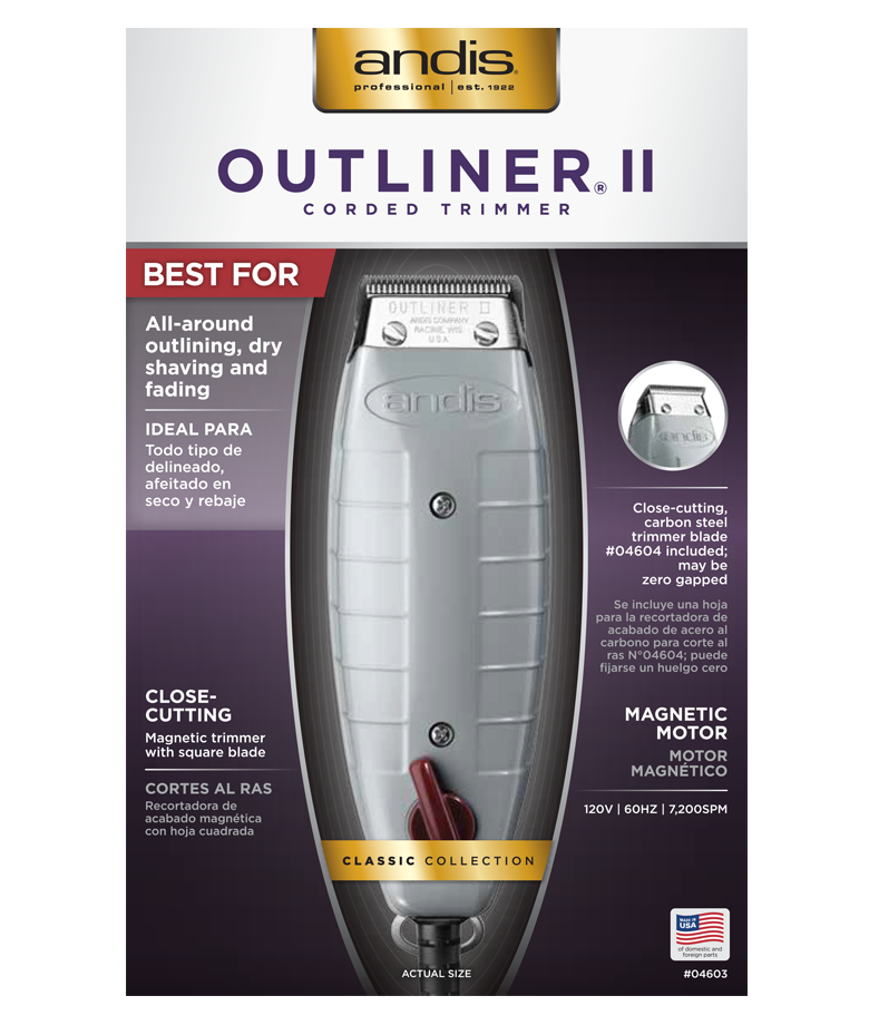 Andis Trimmer T-Outliner® T-Blade or Out-Liner