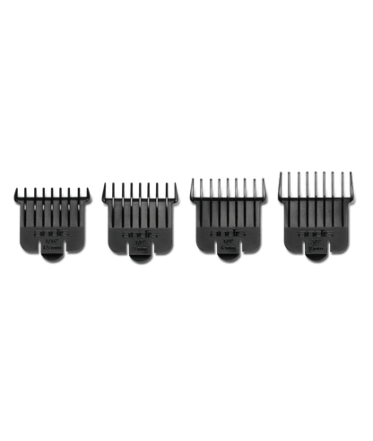 Andis Snap-On Blade Attachment Combs 4-Comb Set (T-out liner)