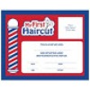 "My First Haircut" Certificates - 12 pk.