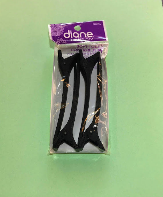 Diane Soft Touch Section Clips-4 pack