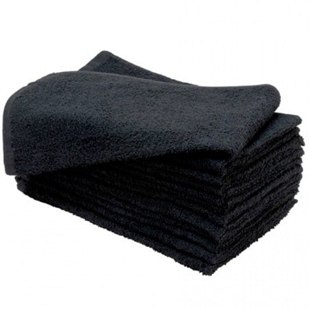 Spectrum™ Black Terry Towels