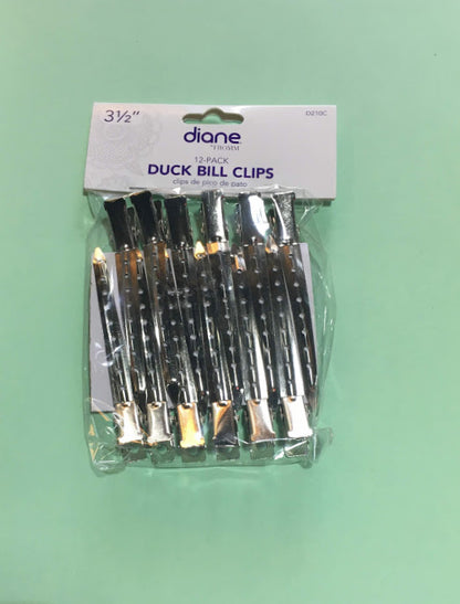 Diane Duckbill Clips- 12 pack