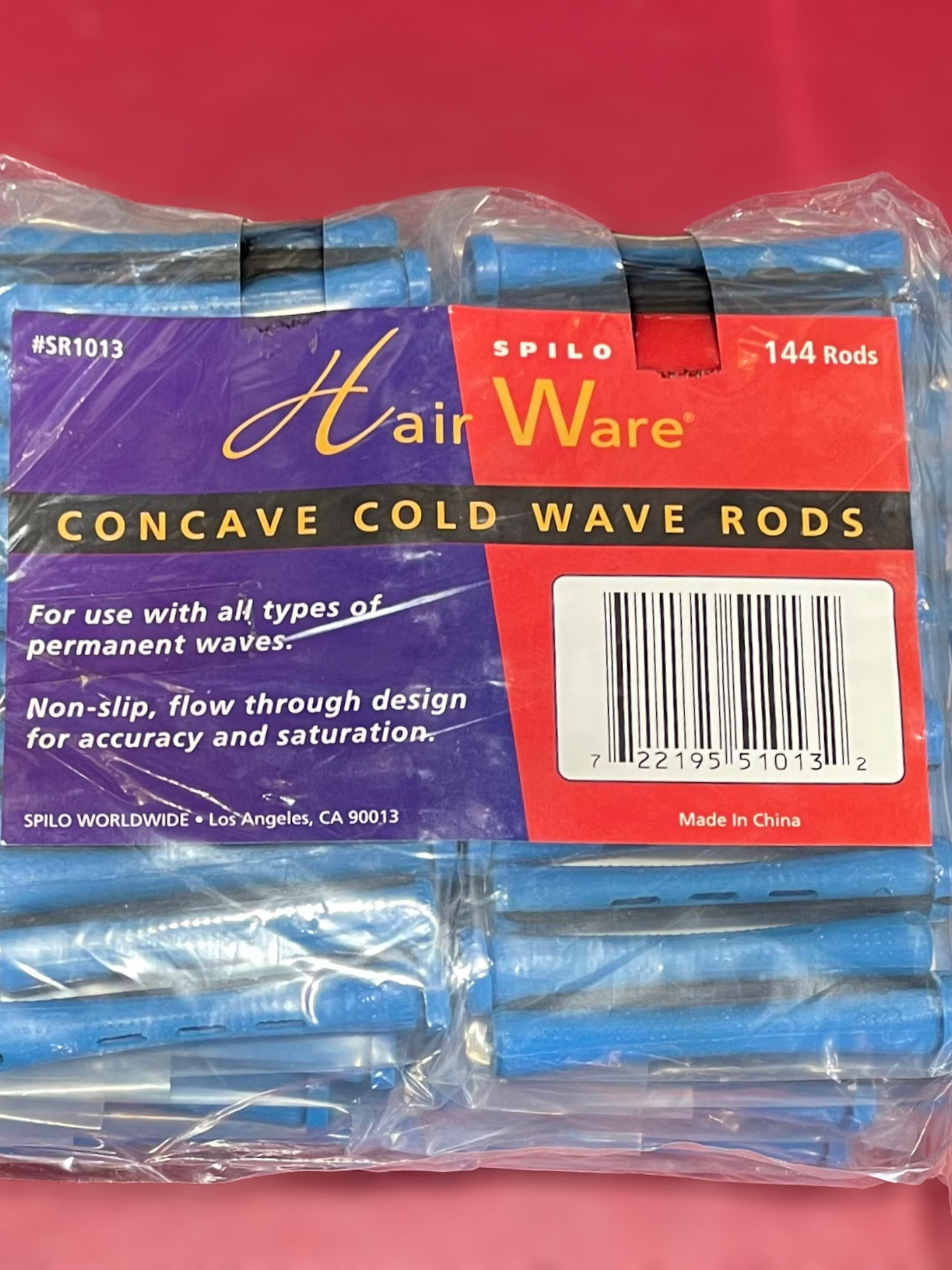 Spilo Hair Ware Concave Cold Wave Rods