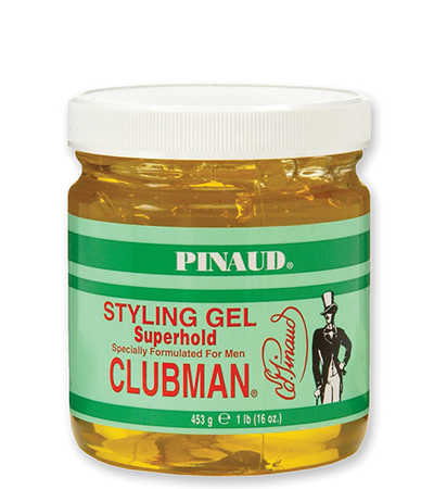Clubman Hair Gel Super Hold- yellow
