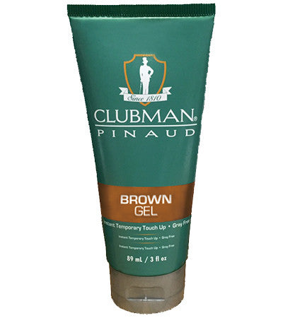 Clubman Hair Gel Color Brown
