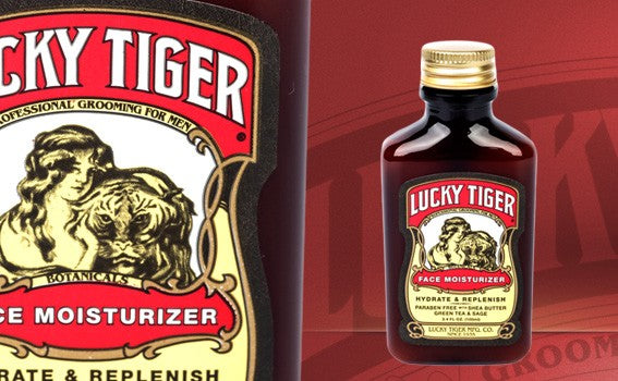 Lucky Tiger Premium Moisturizer  3.5 oz.